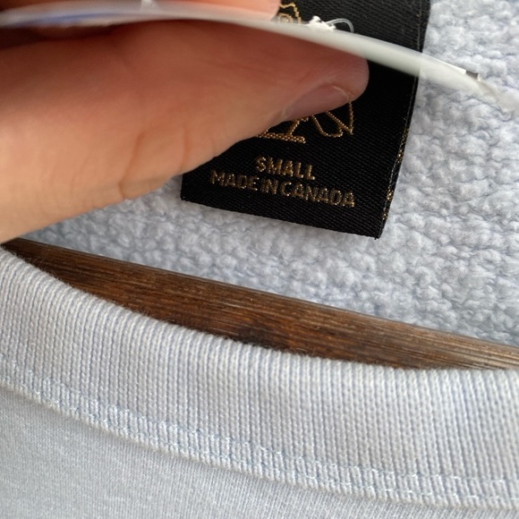 Octobers Very Own Classic Owl Logo Sweatshirt OVO Crewneck Light Blue Small - Picture 8 of 10